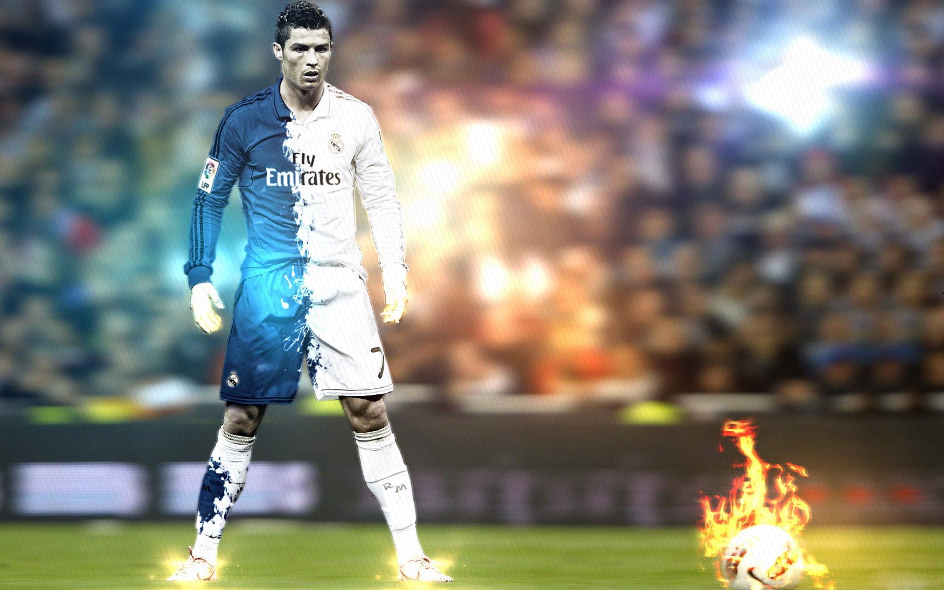 世界杯前晒出世纪合照 梅西C罗合拍广告引爆社媒